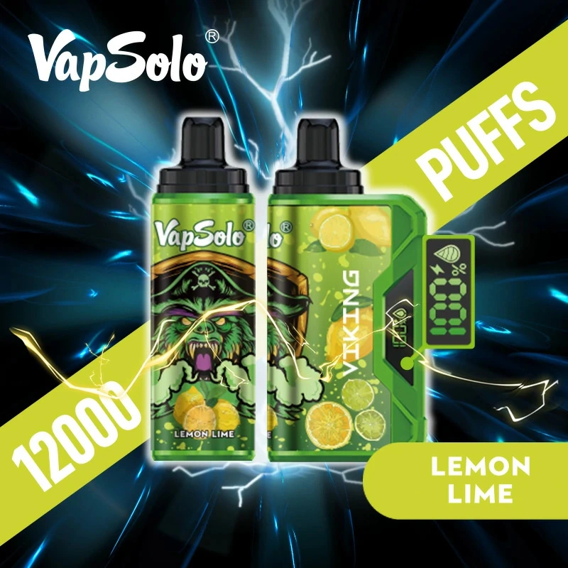 Vapsolo Viking 12000 Puffs LCD Screen Puff 12k Wholesale Disposable Vape Electronic Cigarette Adjustable Airflow