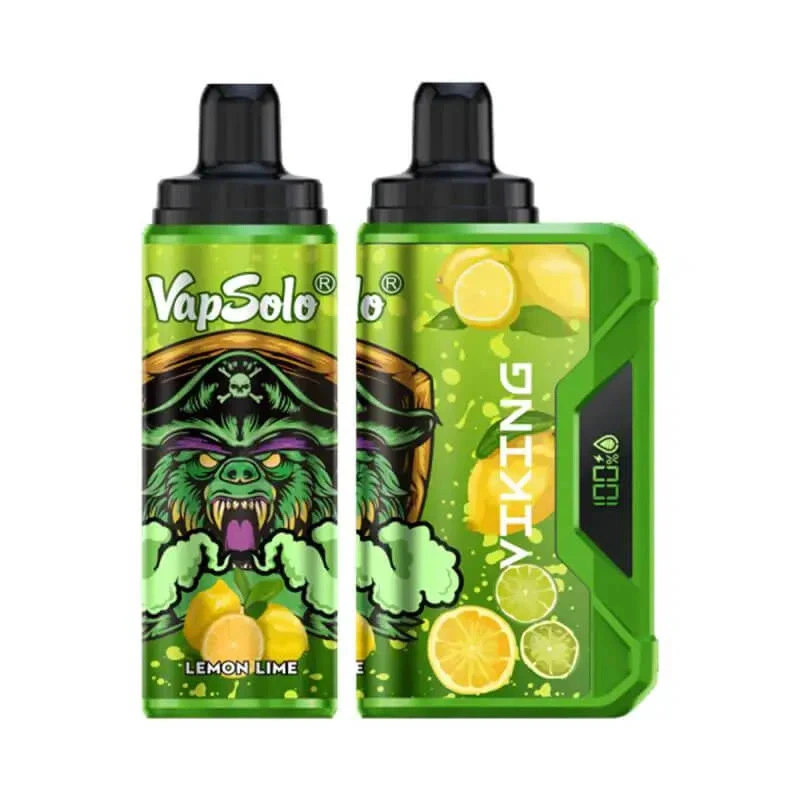 EU Warehouse Vapsolo Viking 12000 Puffs LCD Screen Puff 12k Wholesale Disposable Vape Electronic Cigarette Adjustable Airflow