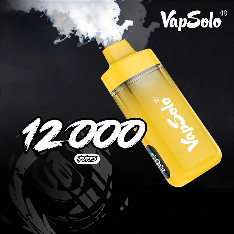 Vapsolo Tornado Pro 12000 Puffs Smart Screen Puff 12k Wholesale Disposable Vape Electronic Cigarette Adjustable Airflow