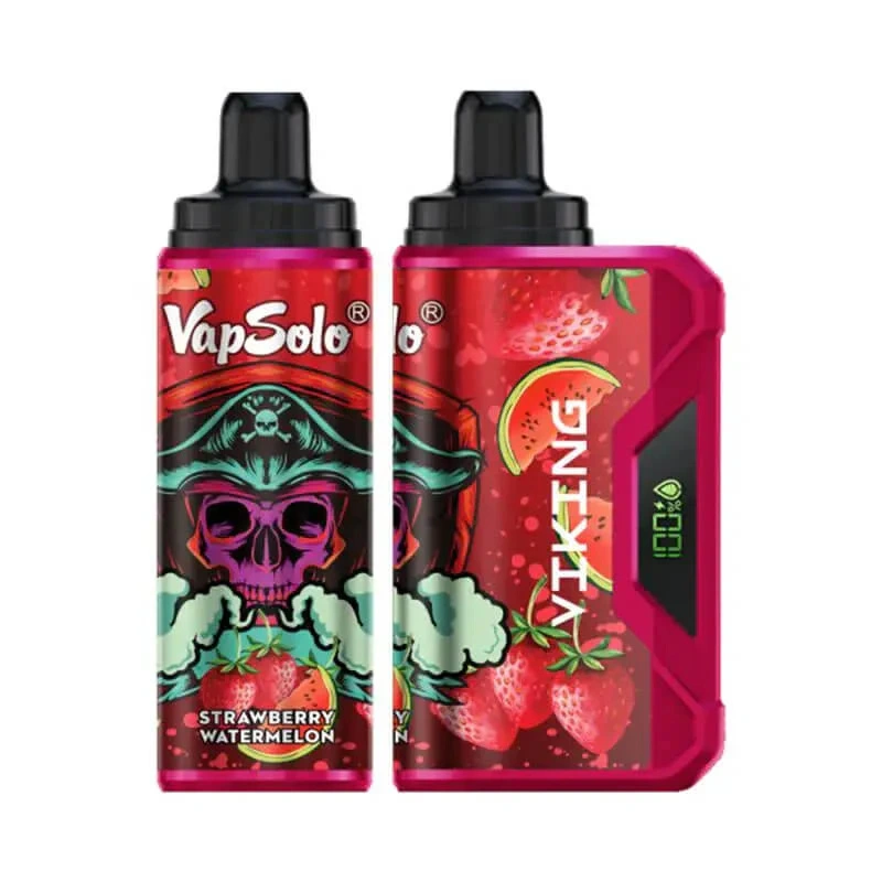 EU Warehouse Vapsolo Viking 12000 Puffs LCD Screen Puff 12k Wholesale Disposable Vape Electronic Cigarette Adjustable Airflow