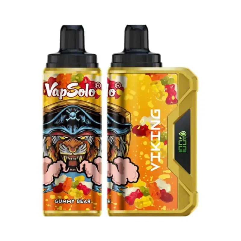 EU Warehouse Vapsolo Viking 12000 Puffs LCD Screen Puff 12k Wholesale Disposable Vape Electronic Cigarette Adjustable Airflow