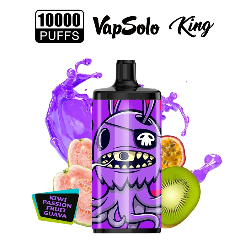 Vapsolo King 10000 Puffs Wholesale Disposable Vape Puff 10k Electronic Cigarette Adjustable Airflow