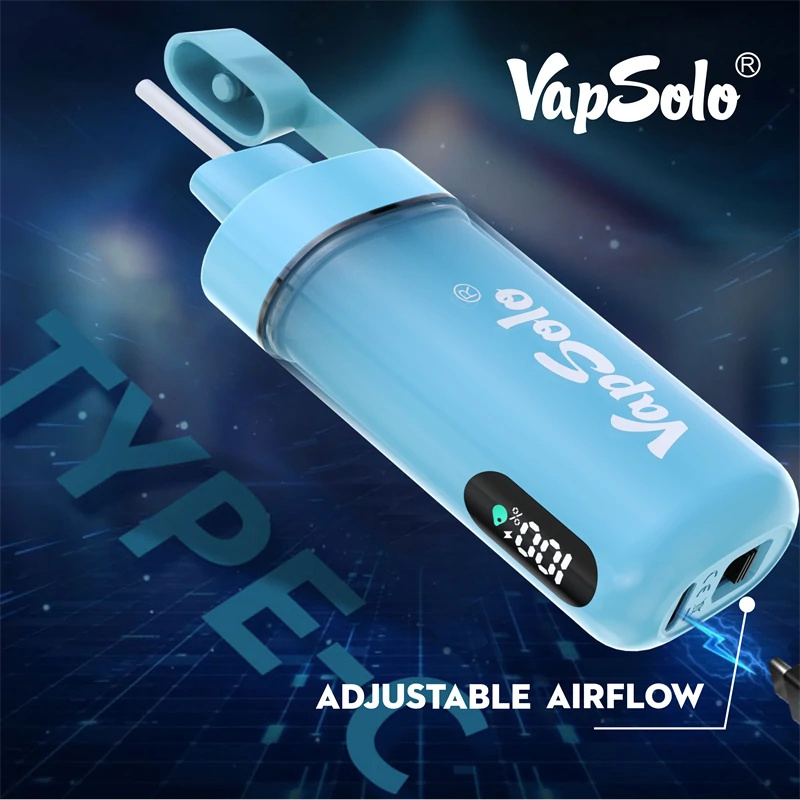 Vapsolo Tornado Pro 12000 Puffs Smart Screen Puff 12k Wholesale Disposable Vape Electronic Cigarette Adjustable Airflow