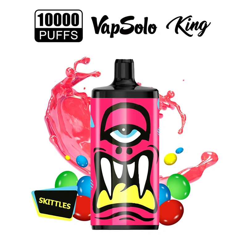 Vapsolo King 10000 Puffs Wholesale Disposable Vape Puff 10k Electronic Cigarette Adjustable Airflow