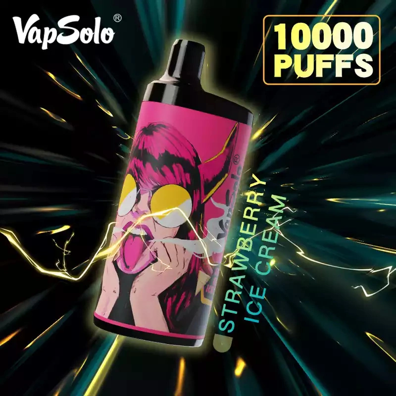 Vapsolo King 10000 Puffs Wholesale Disposable Vape Puff 10k Electronic Cigarette Adjustable Airflow