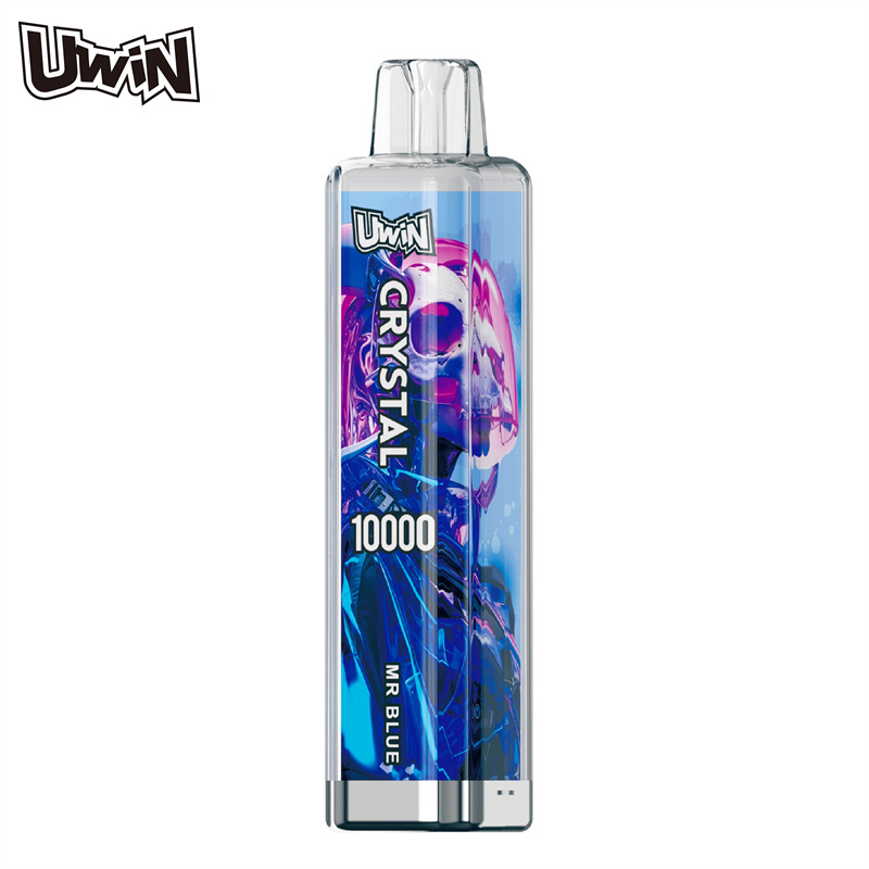 Uwin Crystal 10000 Puffs Wholesale Disposable Vape Puff 10k Electronic Cigarette RGB Lights