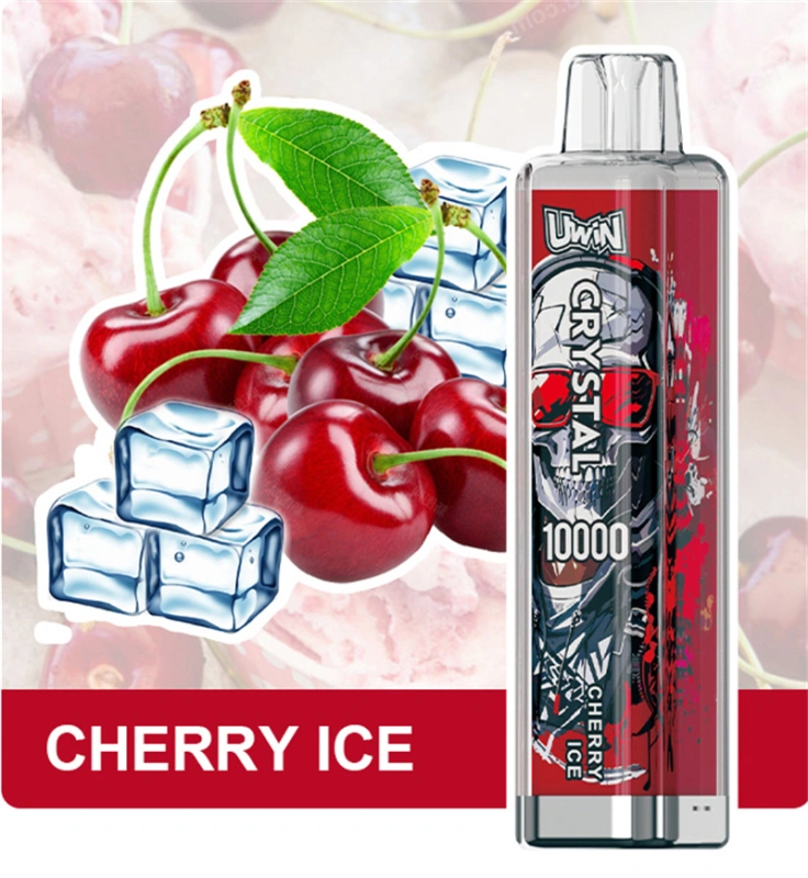 Uwin Crystal 10000 Puffs Wholesale Disposable Vape Puff 10k Electronic Cigarette RGB Lights