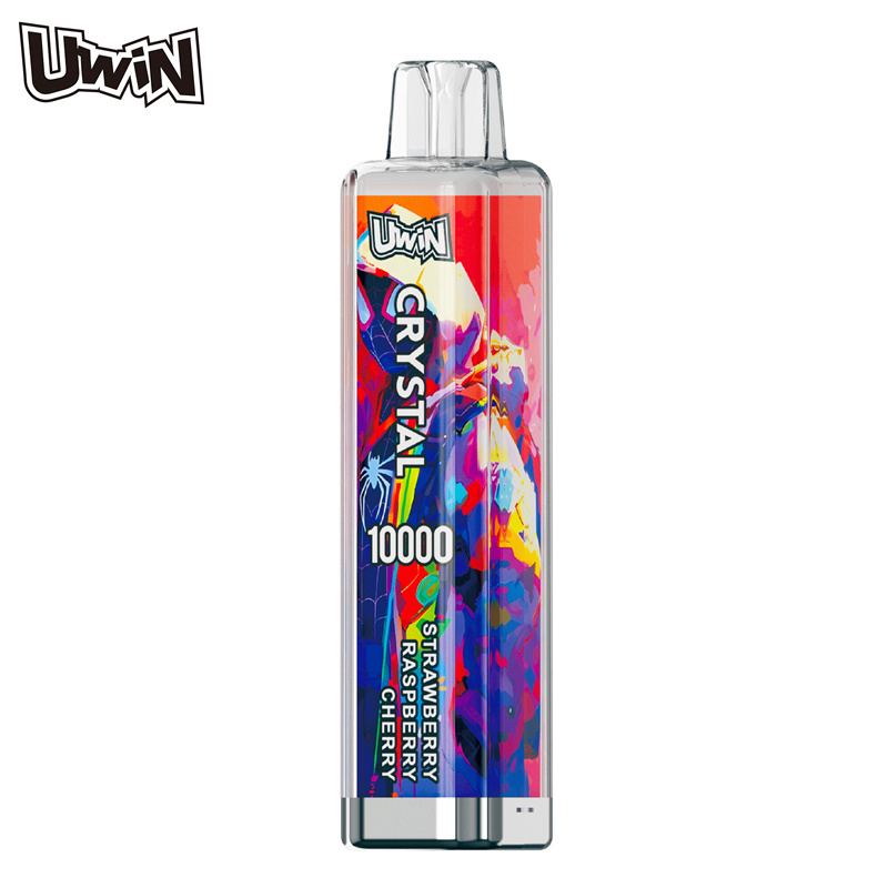 Uwin Crystal 10000 Puffs Wholesale Disposable Vape Puff 10k Electronic Cigarette RGB Lights