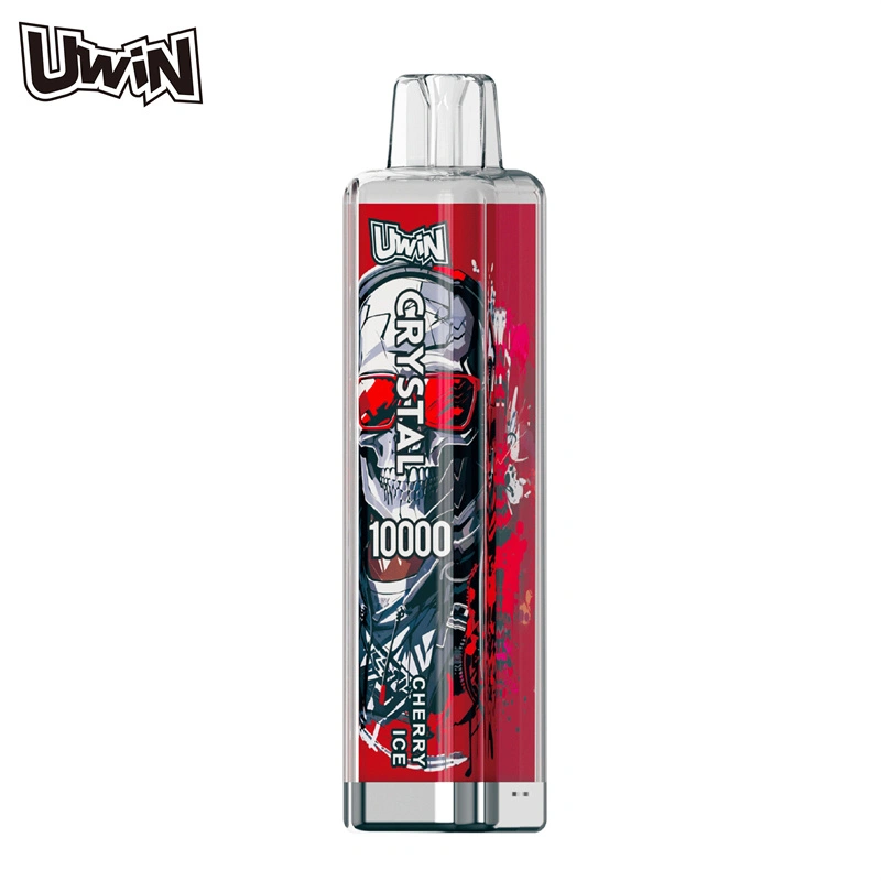 Uwin Crystal 10000 Puffs Wholesale Disposable Vape Puff 10k Electronic Cigarette RGB Lights
