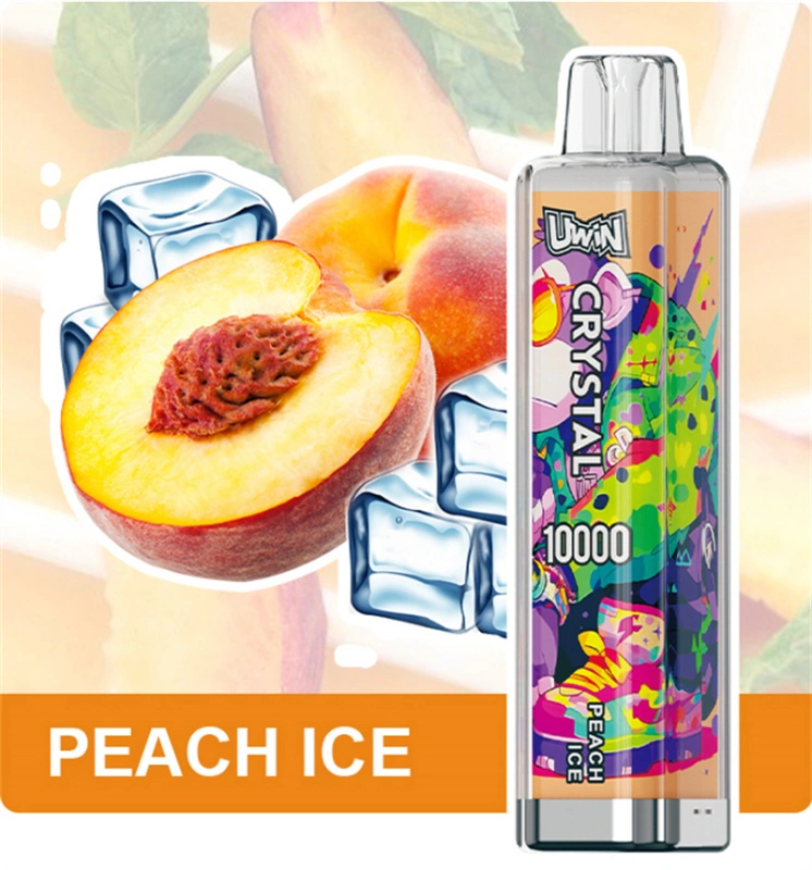 Uwin Crystal 10000 Puffs Wholesale Disposable Vape Puff 10k Electronic Cigarette RGB Lights