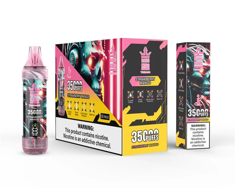 Bang King 35000 Puffs Smart Screen Wholesale Disposable Vape Puff 35k Electronic Cigarette