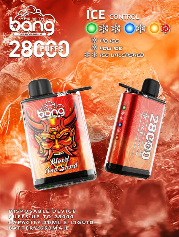 Bang 28000 Puffs Ice Control Wholesale Disposable Vape Puff 35k Electronic Cigarette Airflow Adjustable