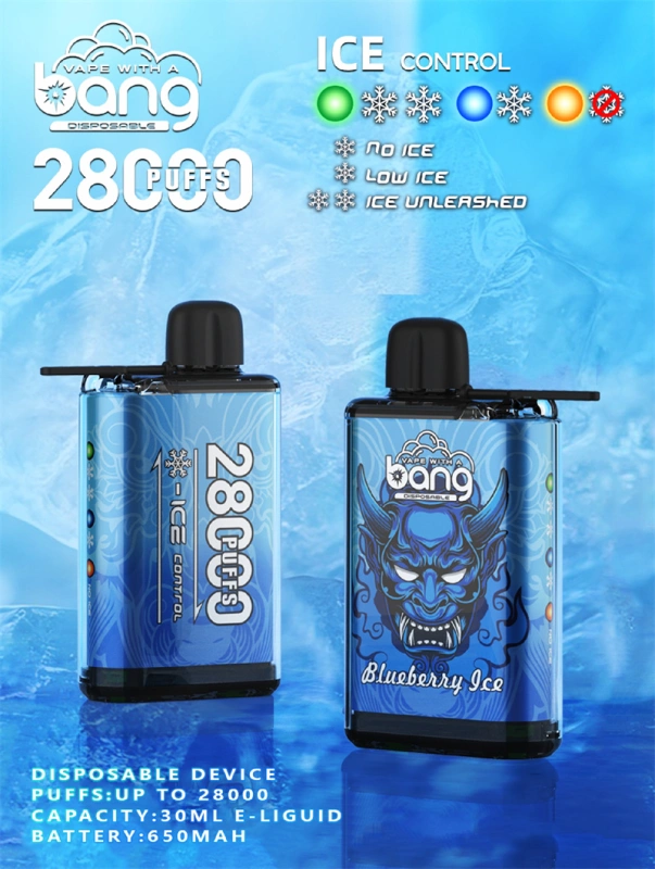 Bang 28000 Puffs Ice Control Wholesale Disposable Vape Puff 35k Electronic Cigarette Airflow Adjustable