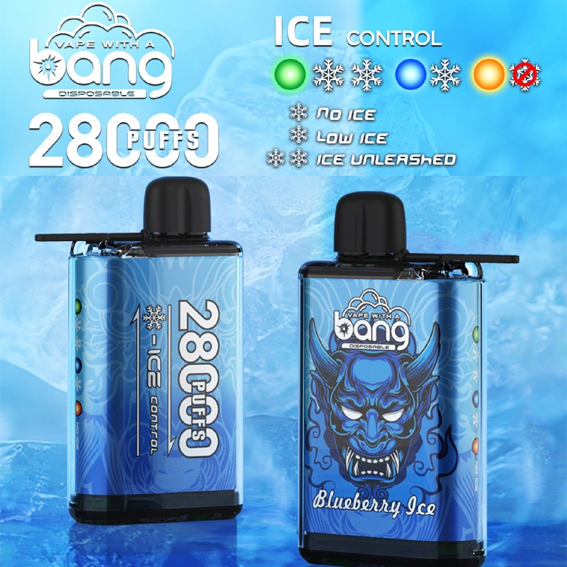 Bang 28000 Puffs Ice Control Wholesale Disposable Vape Puff 35k Electronic Cigarette Airflow Adjustable