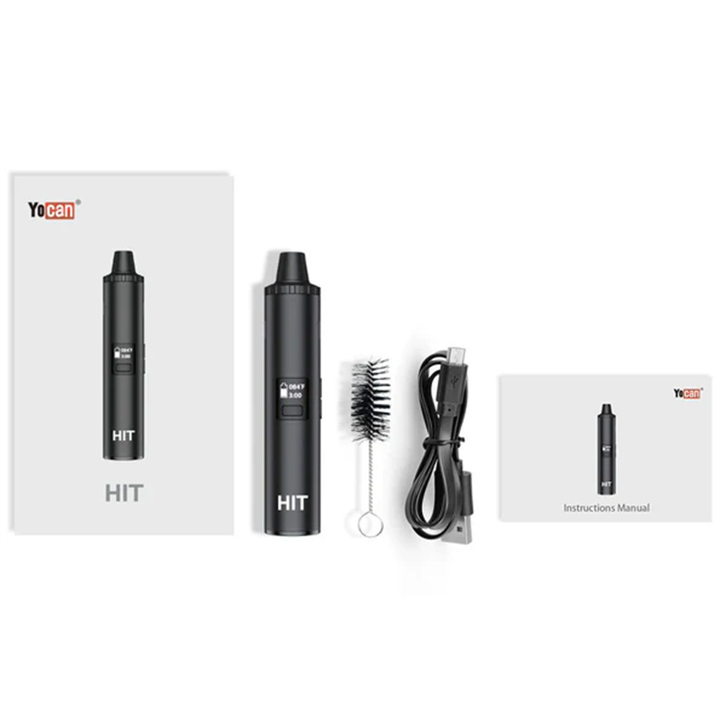 Yocan HIT Kit 1400mah Battery OLED Display Dry Herb Vaporizer Vape Pen