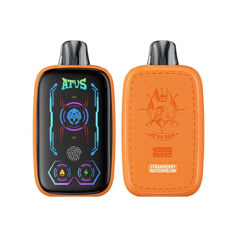 ATVS 40000 Puffs Full Smart Screen Wholesale Disposable Vape Puff 40k Electronic Cigarette Touch Control Airflow Adjustable Dual Mesh Coil