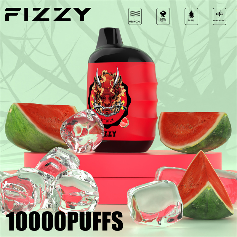 Fizzy Great 10000 Puffs EU Warehouse Wholesale Disposable Vape Puff 10k E Cigarettes