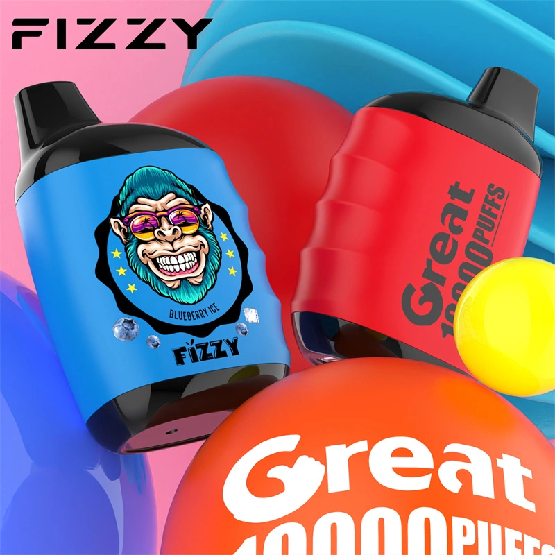 Fizzy Great 10000 Puffs EU Warehouse Wholesale Disposable Vape Puff 10k E Cigarettes