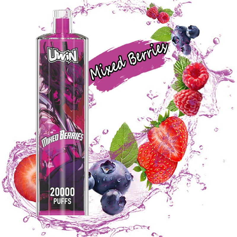 Uwin Shisha Hookah Crystal 20000 Puffs Disposable Vape Puff 20k Electronic Cigarette Wholesale