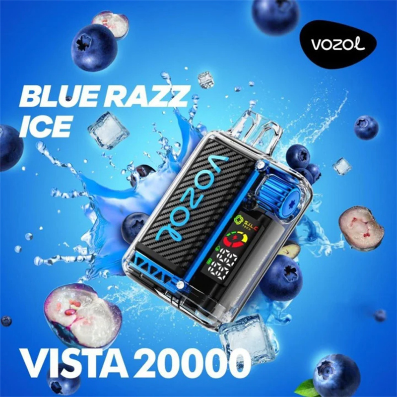 Vozol Vista 20000 Puffs Smart Screen Disposable Vape Puff 20k Electronic Cigarette Wholesale Dual Mesh