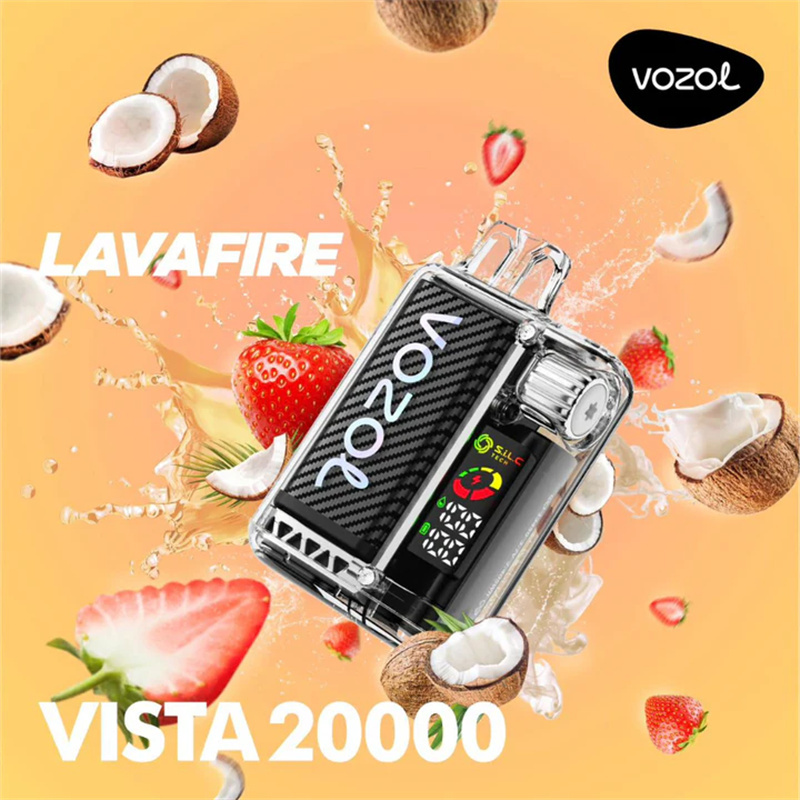 Vozol Vista 20000 Puffs Smart Screen Disposable Vape Puff 20k Electronic Cigarette Wholesale Dual Mesh