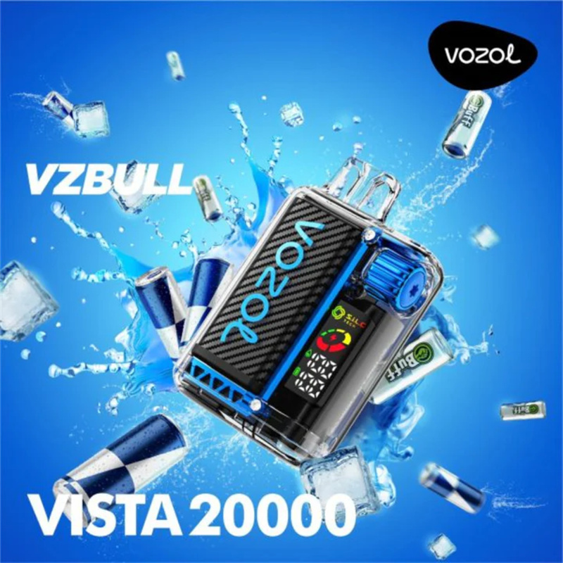 Vozol Vista 20000 Puffs Smart Screen Disposable Vape Puff 20k Electronic Cigarette Wholesale Dual Mesh