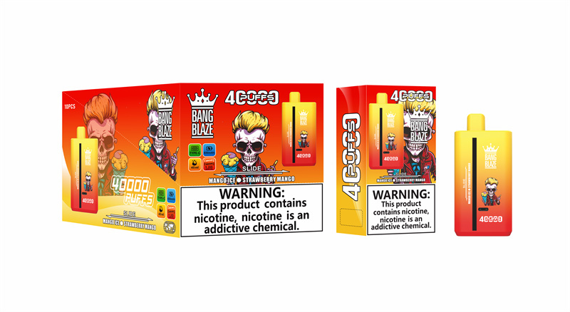 Bang Blaze 40000 Puffs Dual Flavors Wholesale Disposable Vape Puff 40K Electronic Cigarette