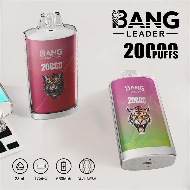 Bang Leader 20000 Puffs Crystal Wholesale Disposable Vape Puff 20K Electronic Cigarette