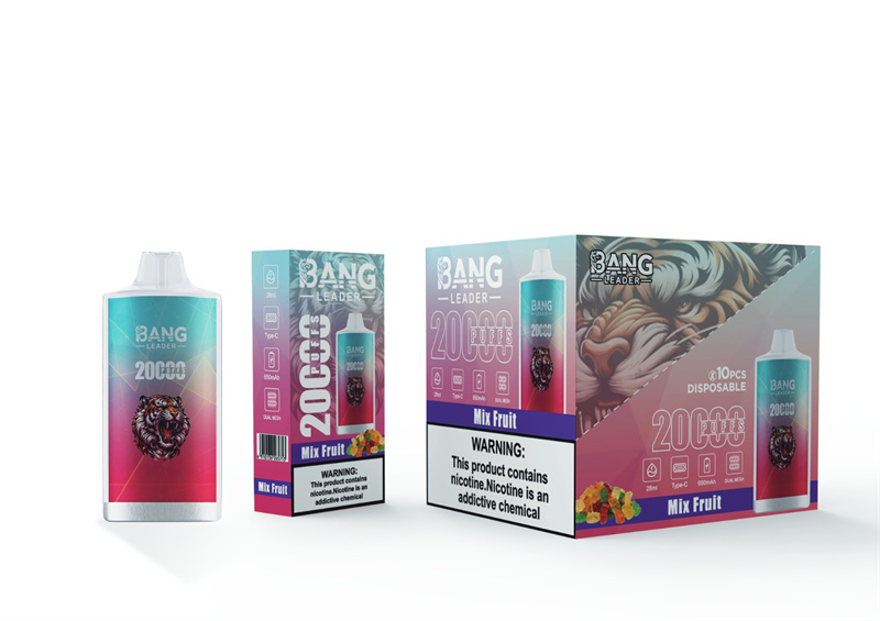 Bang Leader 20000 Puffs Crystal Wholesale Disposable Vape Puff 20K Electronic Cigarette