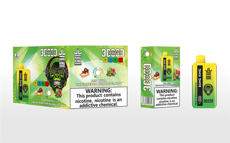Puff 30k Bang King 30000 Puffs Dual Flavors Disposable Vape Wholesale E Cigarettes Smart Screen Prefilled Pod-F