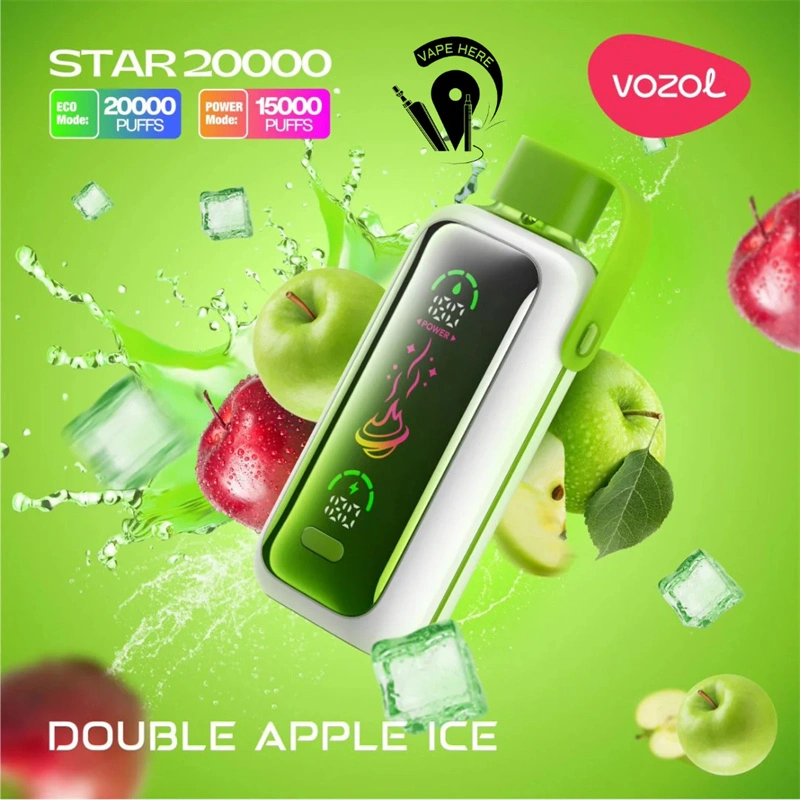 Vozol Star 20000 Puffs Smart Screen Wholesale Disposable Vape Puff 20K Electronic Cigarette