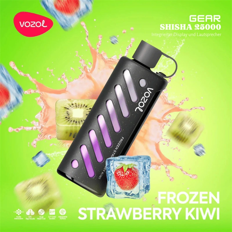 Vozol Gear Shisha 25000 Puffs Smart Screen Wholesale Disposable Vape Puff 25K Electronic Cigarette