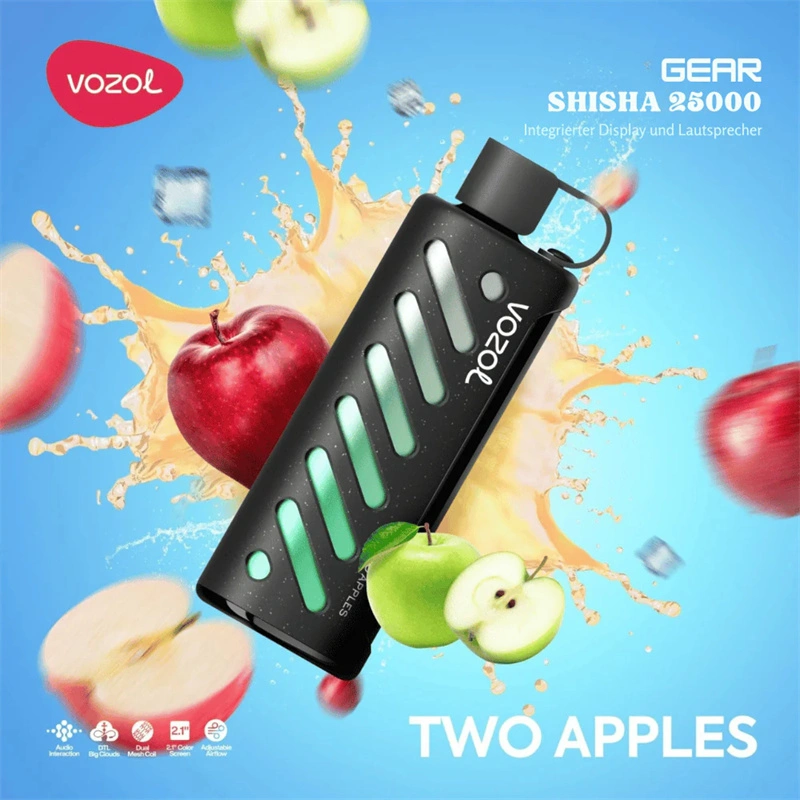 Vozol Gear Shisha 25000 Puffs Smart Screen Wholesale Disposable Vape Puff 25K Electronic Cigarette