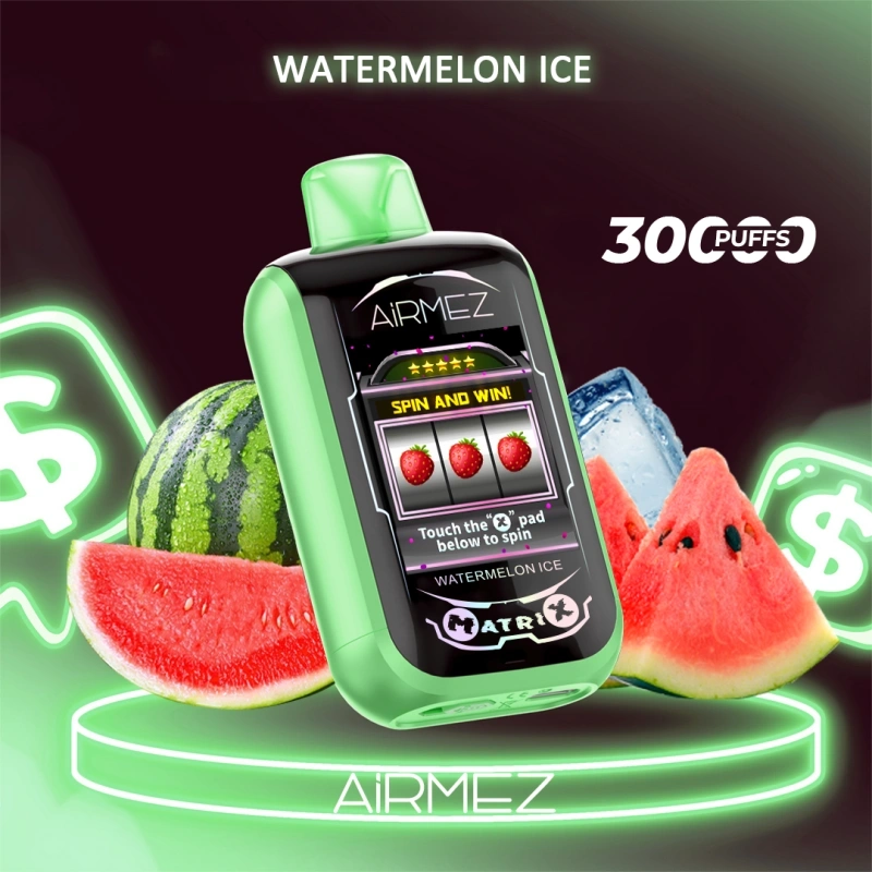EU Warehouse Airmez Matrix Pro 30000 Puffs Full Smart Screen Disposable Vape Wholesale Puff 30k Touch Control