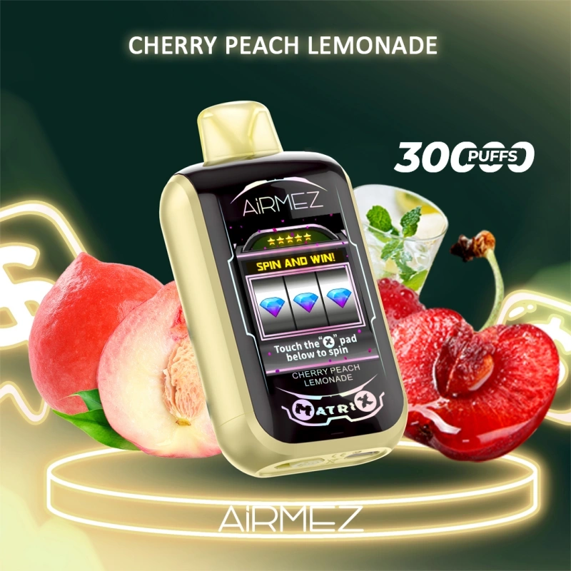 EU Warehouse Airmez Matrix Pro 30000 Puffs Full Smart Screen Disposable Vape Wholesale Puff 30k Touch Control