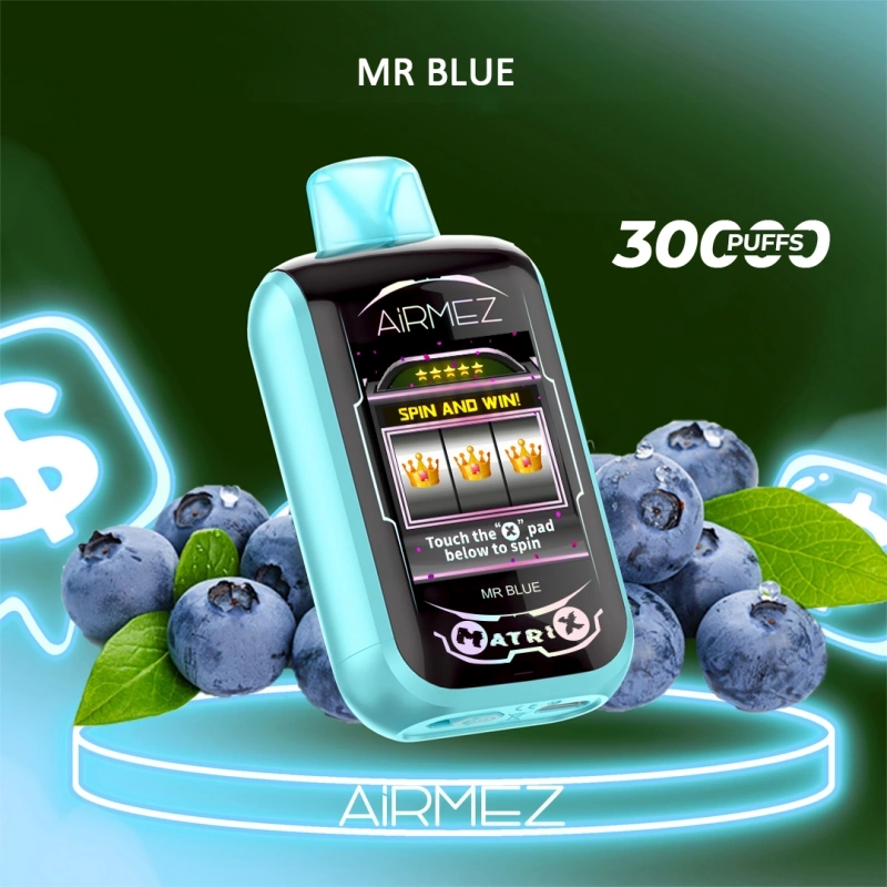 EU Warehouse Airmez Matrix Pro 30000 Puffs Full Smart Screen Disposable Vape Wholesale Puff 30k Touch Control
