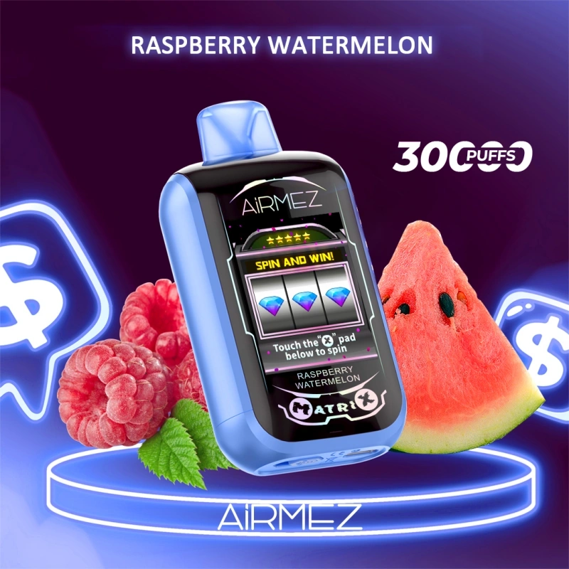 EU Warehouse Airmez Matrix Pro 30000 Puffs Full Smart Screen Disposable Vape Wholesale Puff 30k Touch Control