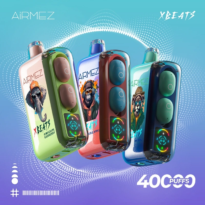 Airmez Xbeats 40000 Puffs Full Smart Screen Disposable Vape Wholesale Puff 40k Touch Control