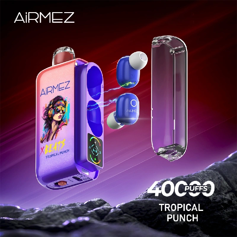 Airmez Xbeats 40000 Puffs Full Smart Screen Disposable Vape Wholesale Puff 40k Touch Control