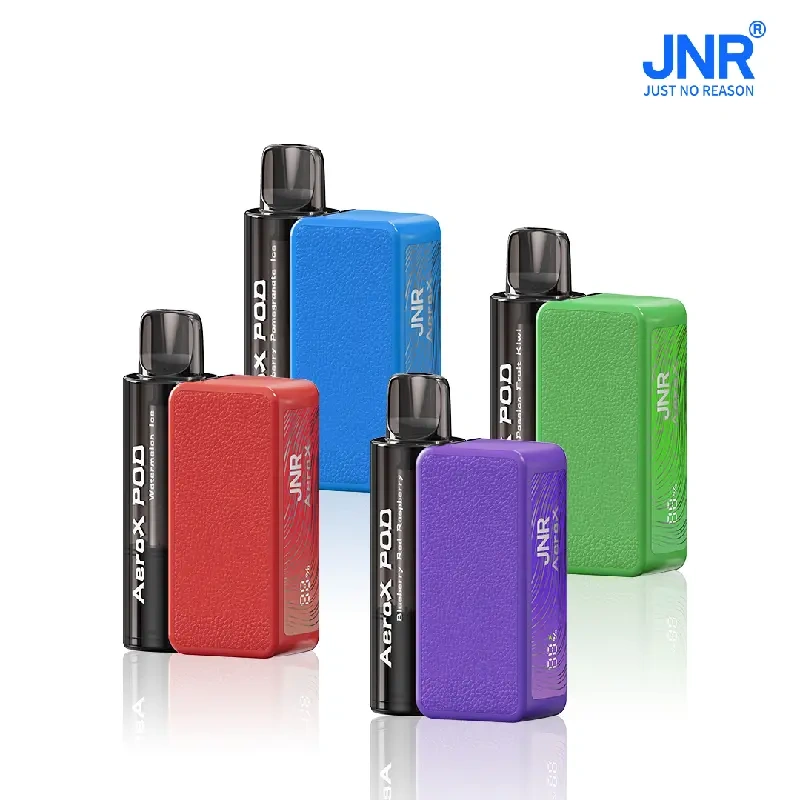 JNR Aero X Refillable Pod TPD Certified Vape Wholesale Smart Screen 32000 Puffs Dual Mesh Coil