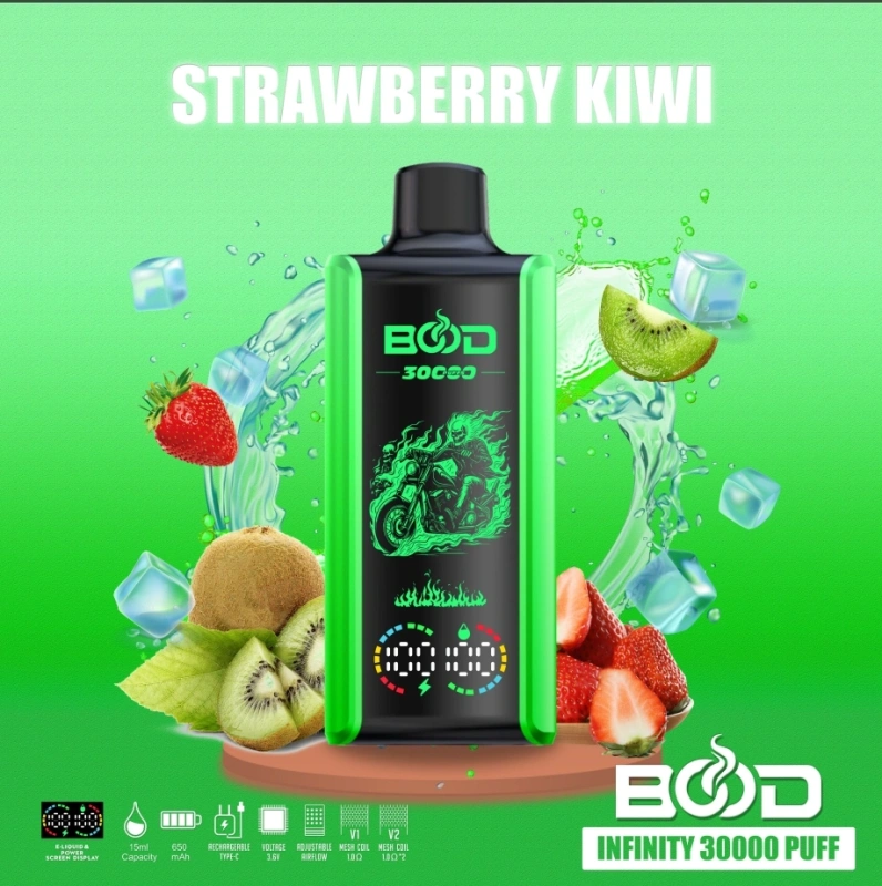 Bood Infinity 30000 Puffs Smart Screen Disposable Vape Wholesale Puff 30K Electronic Cigarette Airflow Adjustable