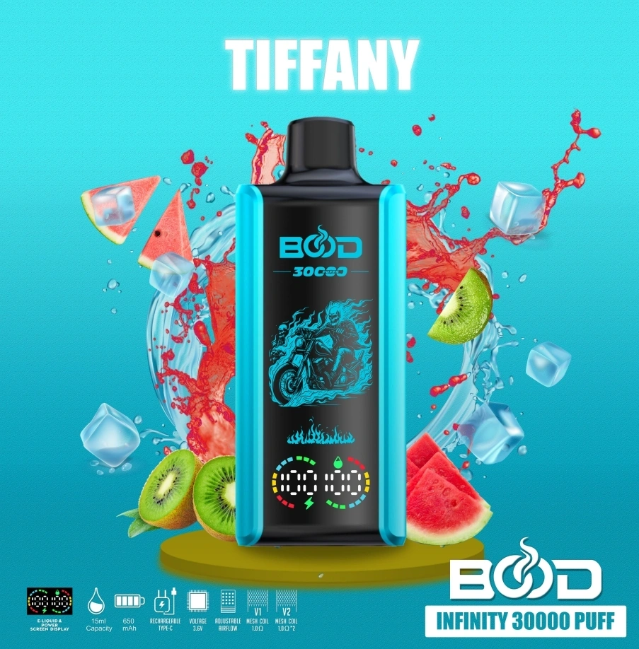 Bood Infinity 30000 Puffs Smart Screen Disposable Vape Wholesale Puff 30K Electronic Cigarette Airflow Adjustable