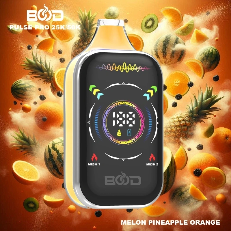 Bood Pulse Pro 25000 50000 Puffs Full Smart Screen Disposable Vape Wholesale Puff 25K 50K Dual Mode RGB Light