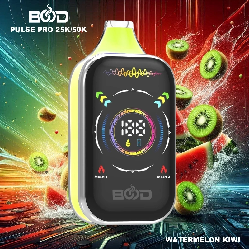 Bood Pulse Pro 25000 50000 Puffs Full Smart Screen Disposable Vape Wholesale Puff 25K 50K Dual Mode RGB Light