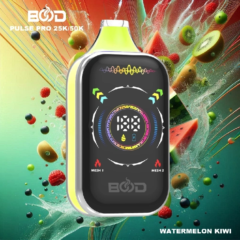 Bood Pulse Pro 25000 50000 Puffs Full Smart Screen Disposable Vape Wholesale Puff 25K 50K Dual Mode RGB Light