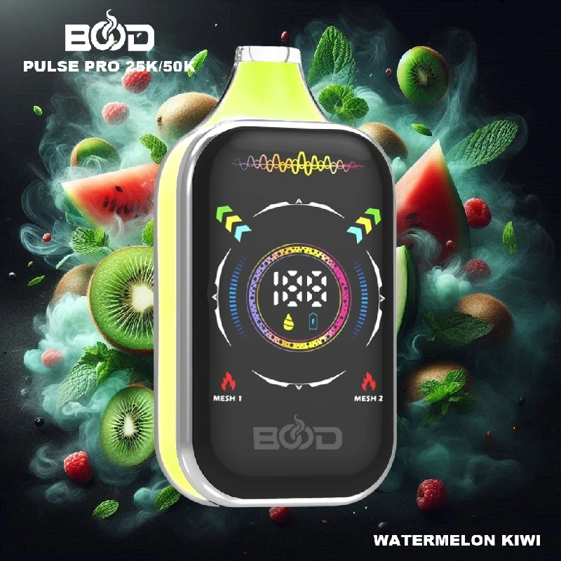 Bood Pulse Pro 25000 50000 Puffs Full Smart Screen Disposable Vape Wholesale Puff 25K 50K Dual Mode RGB Light