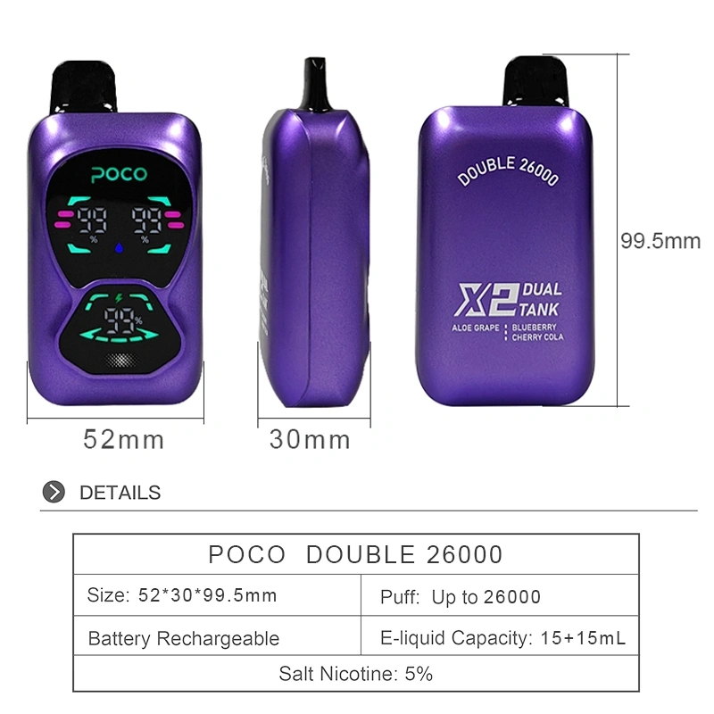 EU Warehouse Poco DB 26000 Puffs Vape
