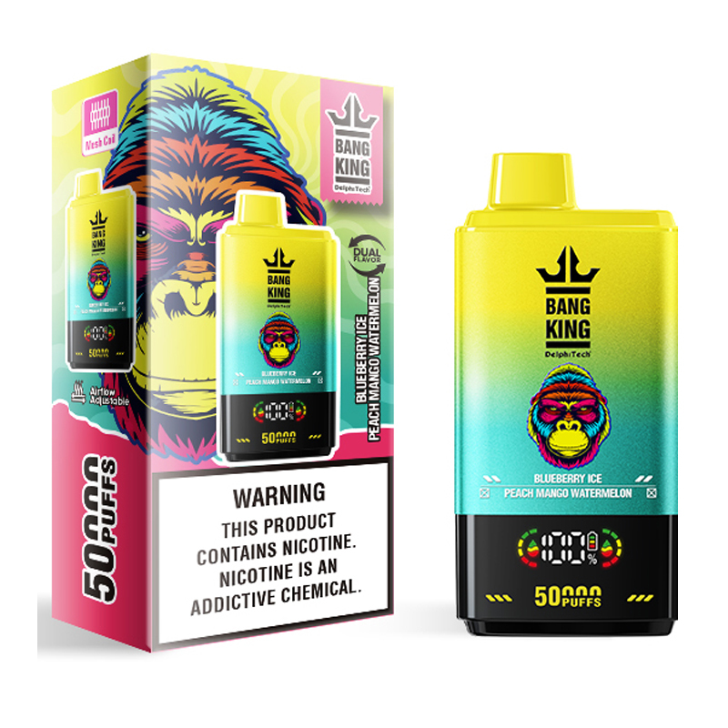 Bang King 50000 50k Puffs Double Flavors