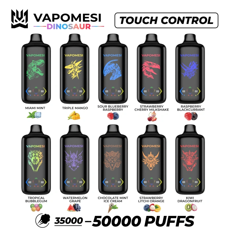 EU Warehouse Vapomesi Dinosaur 50000 Puffs Disposable Vape 50K