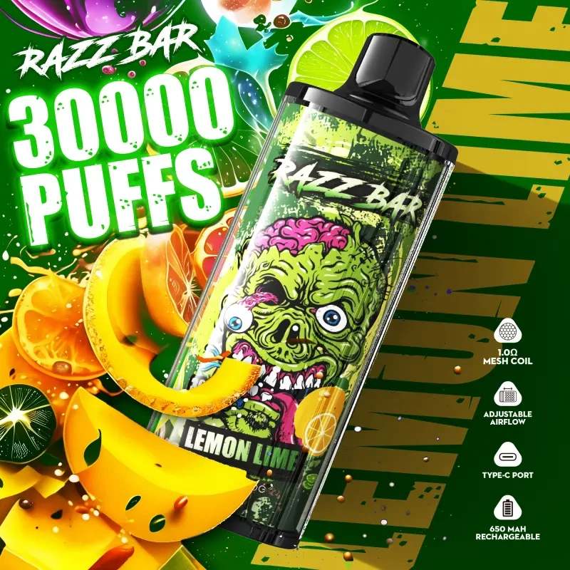 EU Warehouse Razz Bar 30000 Puffs  Disposable Vape 30K
